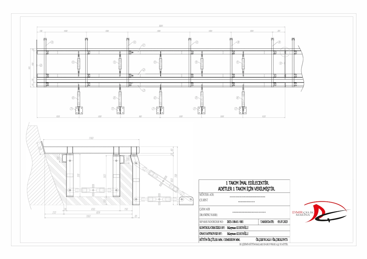 Kablo Kanalı Kalıbı