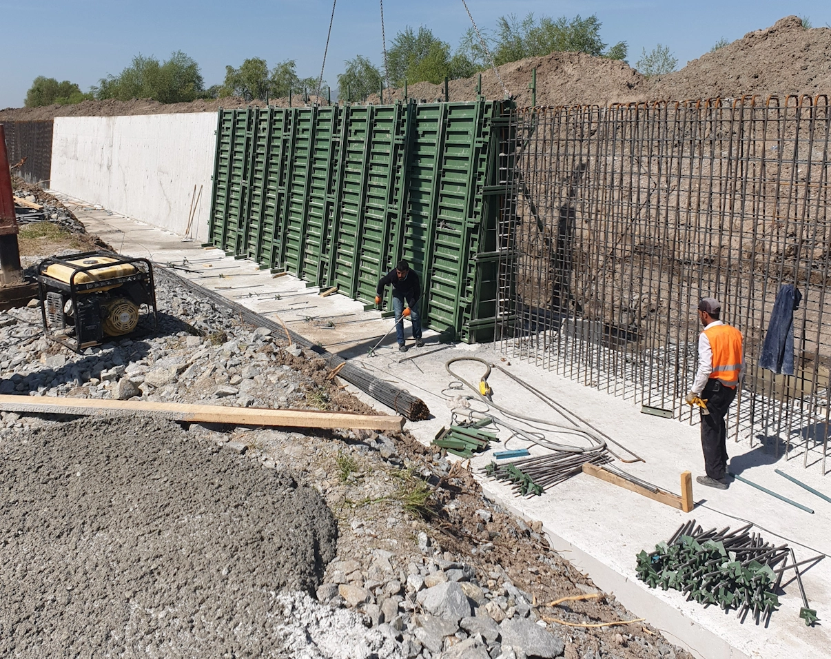 İstinat Duvarı Kalıbı